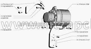 Кронштейн генератора Baw Fenix 33462 Евро 3 (планка) 3701341-С117