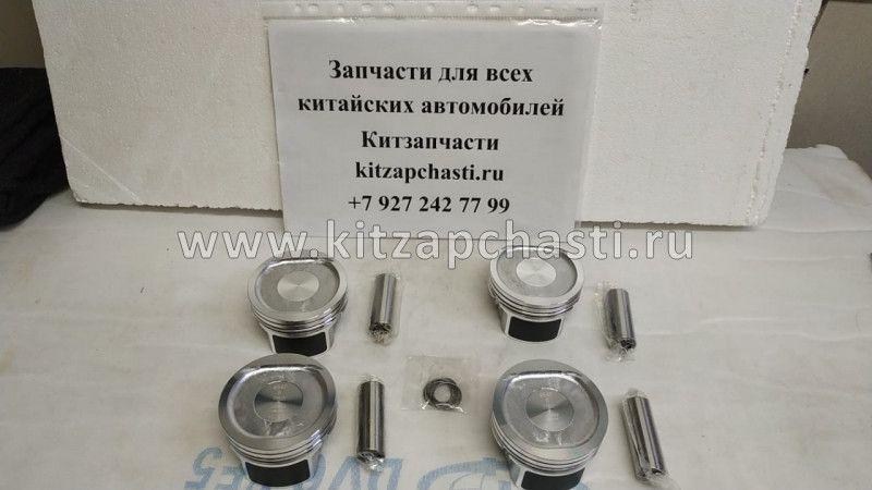 Комплект поршеней Chery Tiggo FL 2.0, Vortex Tingo FL 2.0 - первый ремонт +0.25 484F-1004020BA